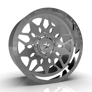 3D model AMERICAN RACING CKH03 ORION CC WHEEL RIM