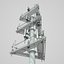 3D cellular tower site model
