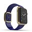 Apple Watch 38mm Gold Case with Midnight Blue Modern Buckle 2 3D Model