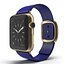 Apple Watch 38mm Gold Case with Midnight Blue Modern Buckle 2 3D Model