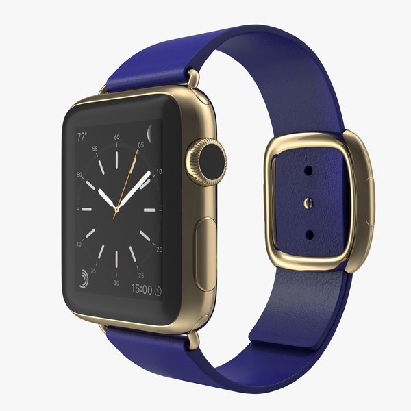 apple watch 38mm gold 3d max