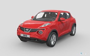 3D Nissan Juke 2011 model