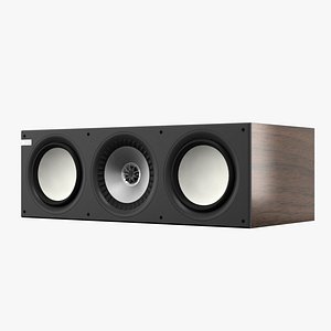 kef q600c speaker 3d model
