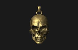 3D Pendant Skull 3D print model
