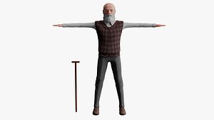 Cartoon GrandFather