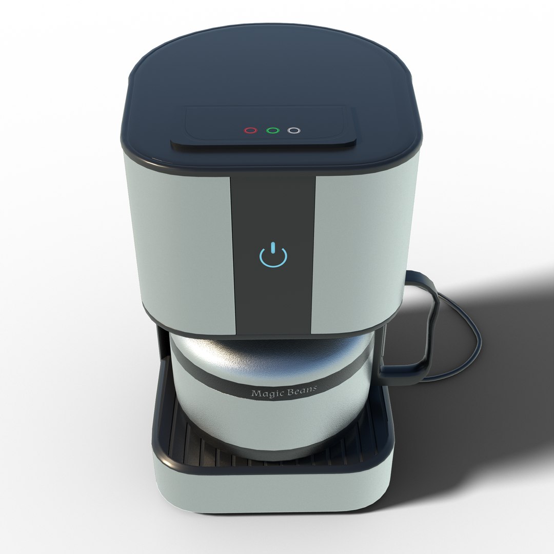 Coffee Machine And Maker 3D Model - TurboSquid 2077509