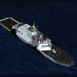 3D Freedom Class Blk 1 LCS-5 USS Milwaukee