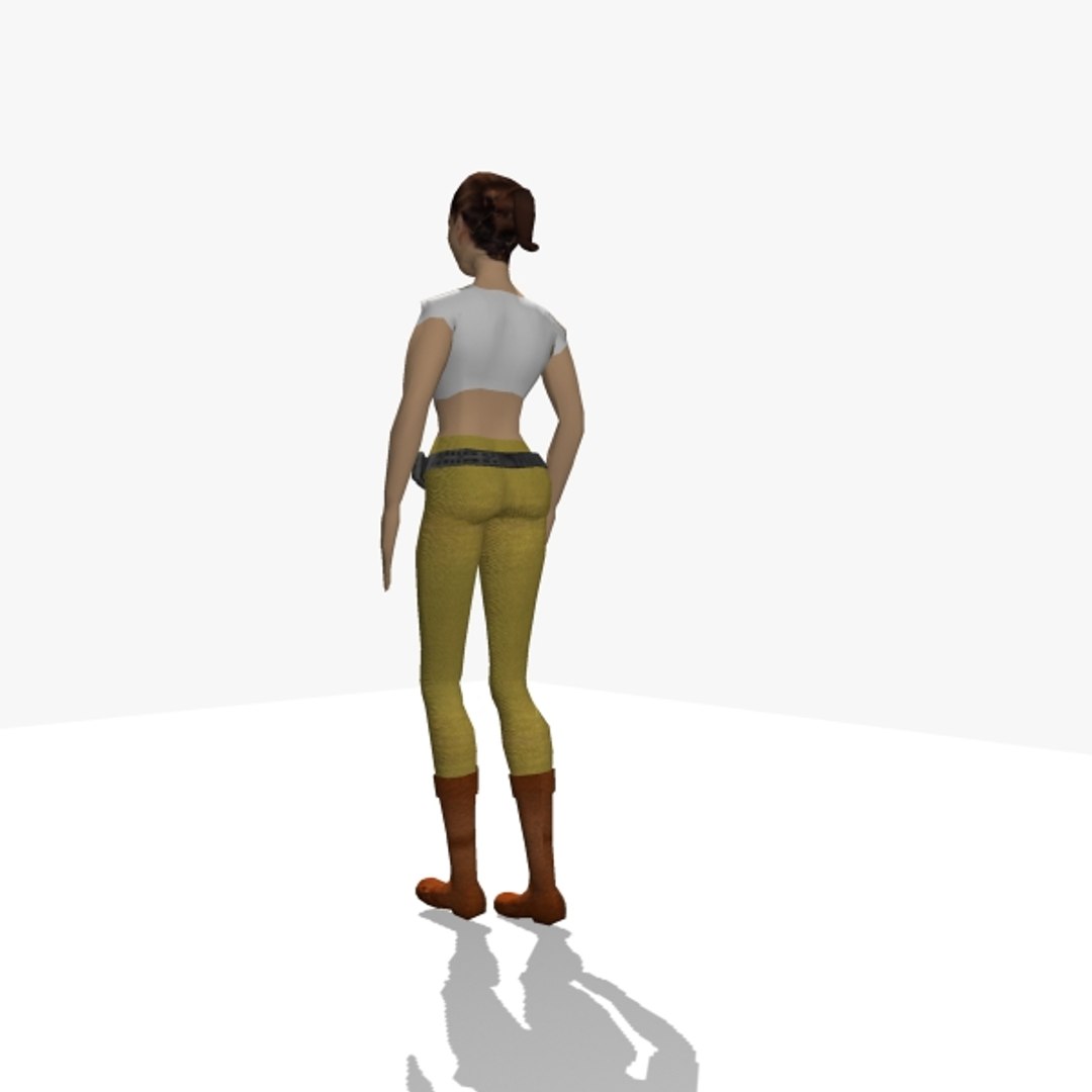 3d Model Girl