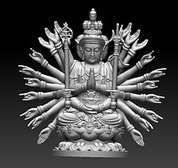 kwan-yin with thousands of hands