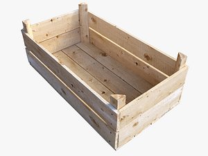 realistic wooden crate max