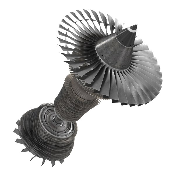 3d turbine 4 model