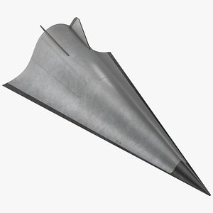avangard hypersonic glide vehicle 3D