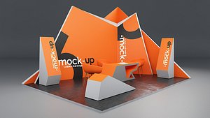 Modern Exhibition Stand Design model