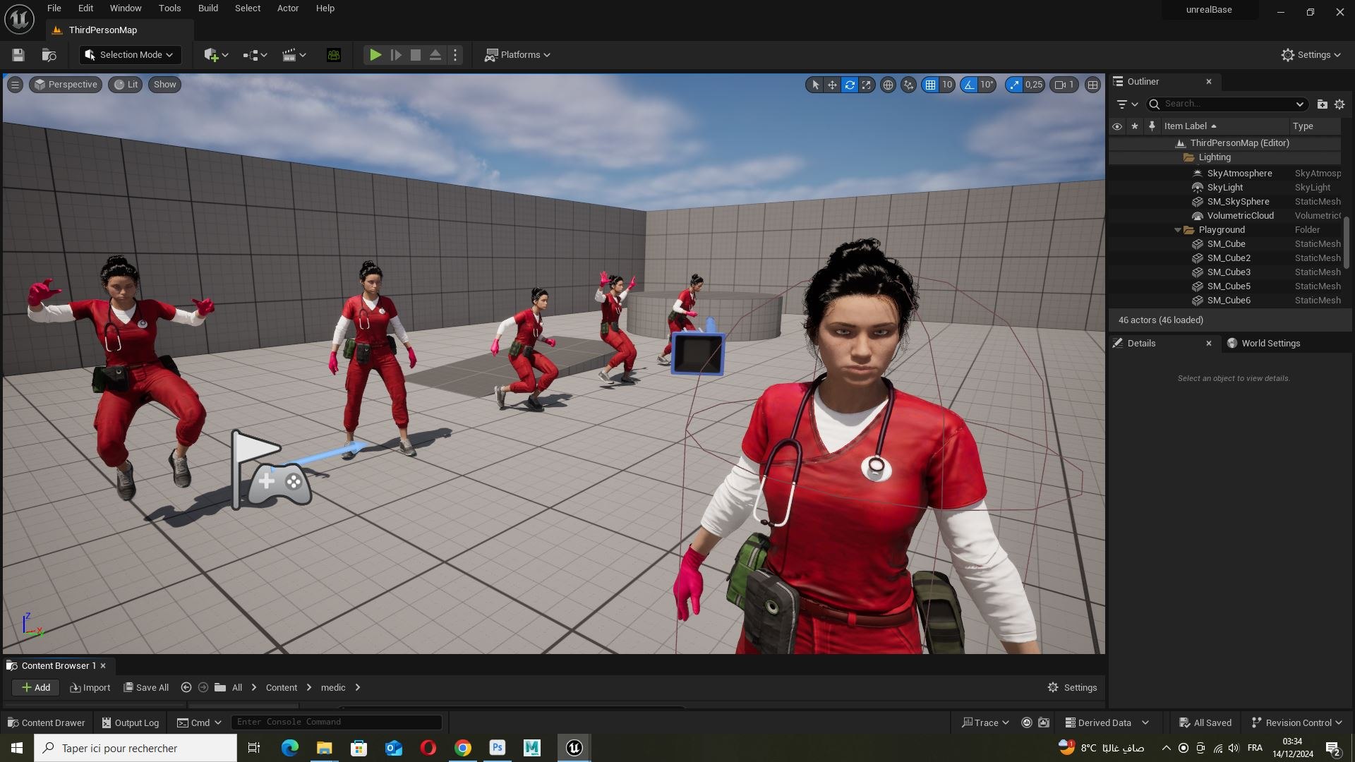 Emergency Response Nurse 3D Character Model 3D Model - TurboSquid 2333795