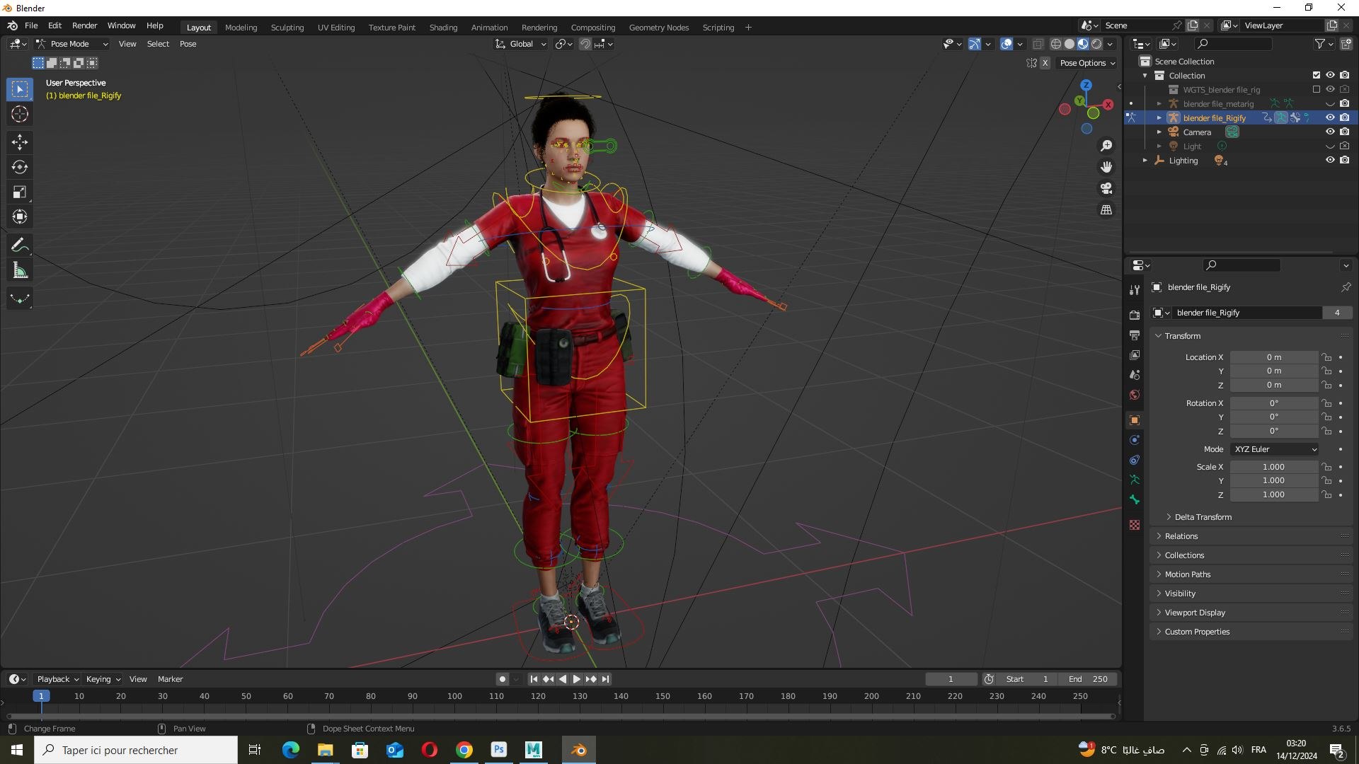 Emergency Response Nurse 3D Character Model 3D Model - TurboSquid 2333795
