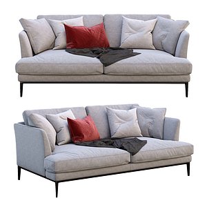 3D alivar sofa portofino model
