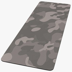 Yoga Mat Unwrap Camo