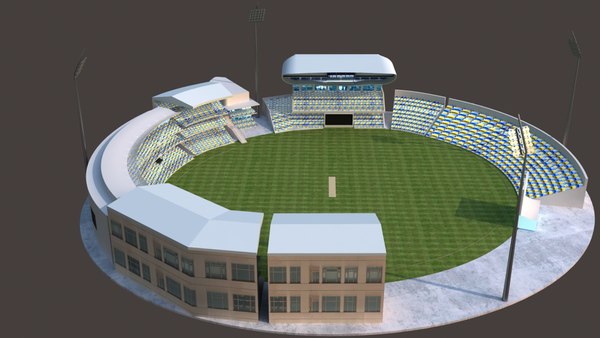 Kensington Oval Stadium 3D Model - TurboSquid 1775409