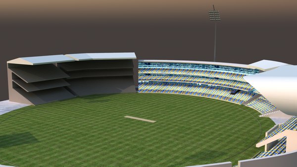 Kensington Oval Stadium 3D Model - TurboSquid 1775409