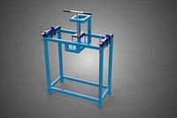 MANUAL CURVED SOLID HOT WOOD PRESS BENDING BENDER SCREW MACHINE
