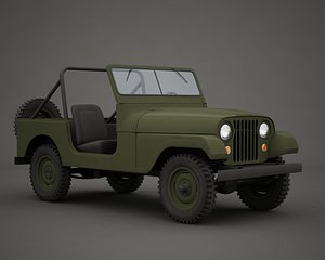 jeep military m38a1 3ds