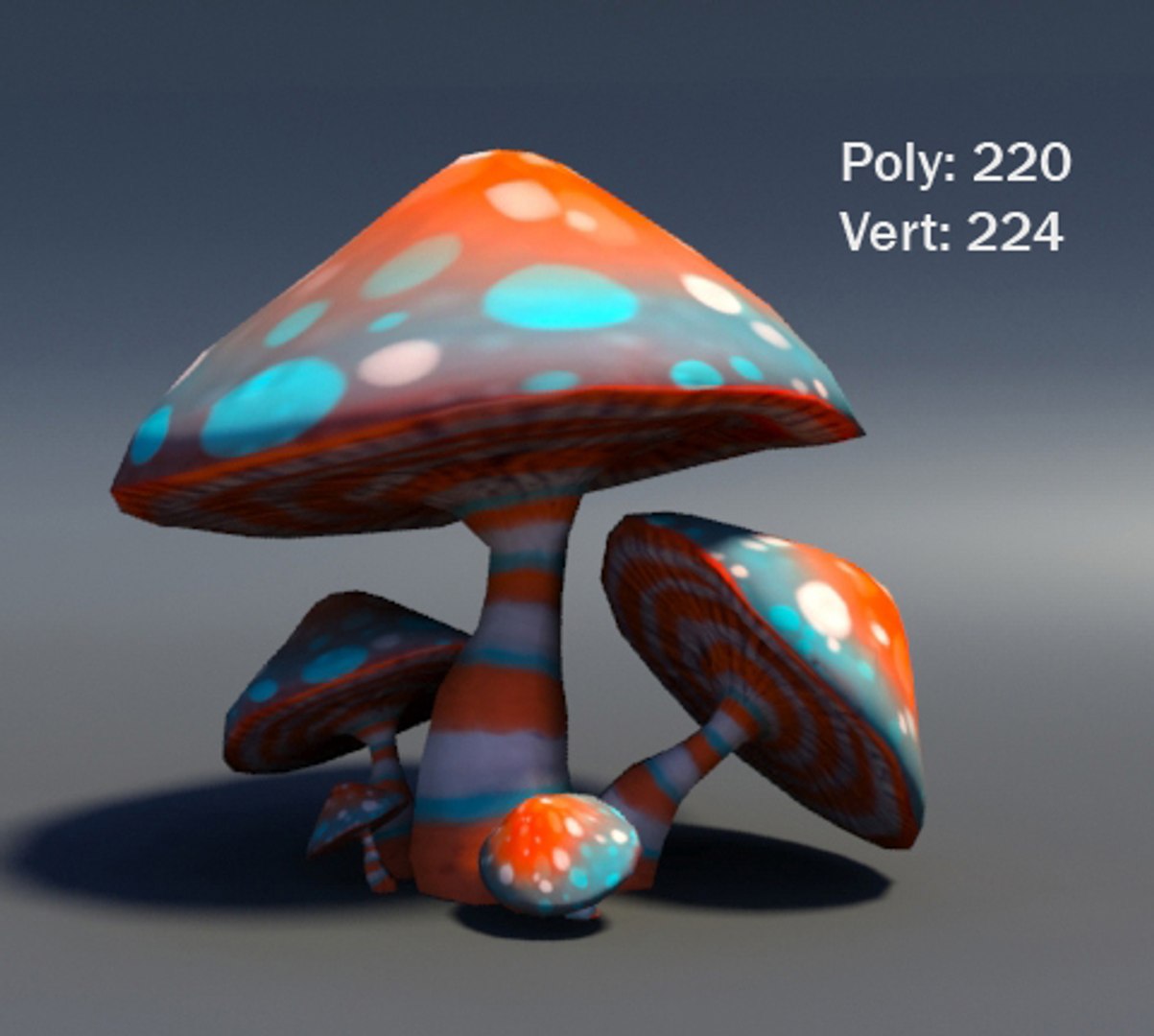 Mushroom Forest Pack 3d Max