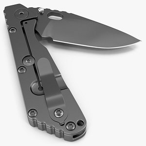 3D model tactical folding pocket knife