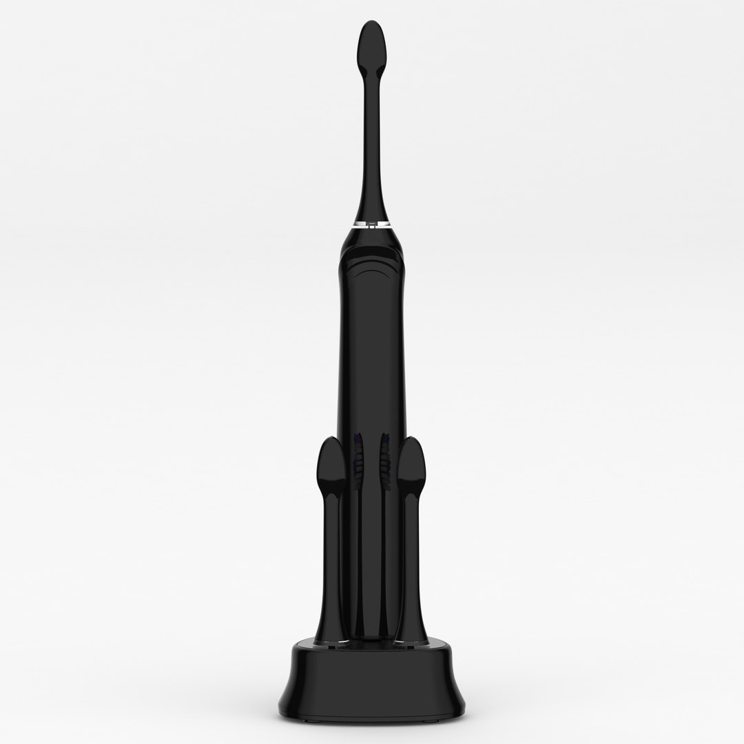3d Model Realistic Electric Toothbrush