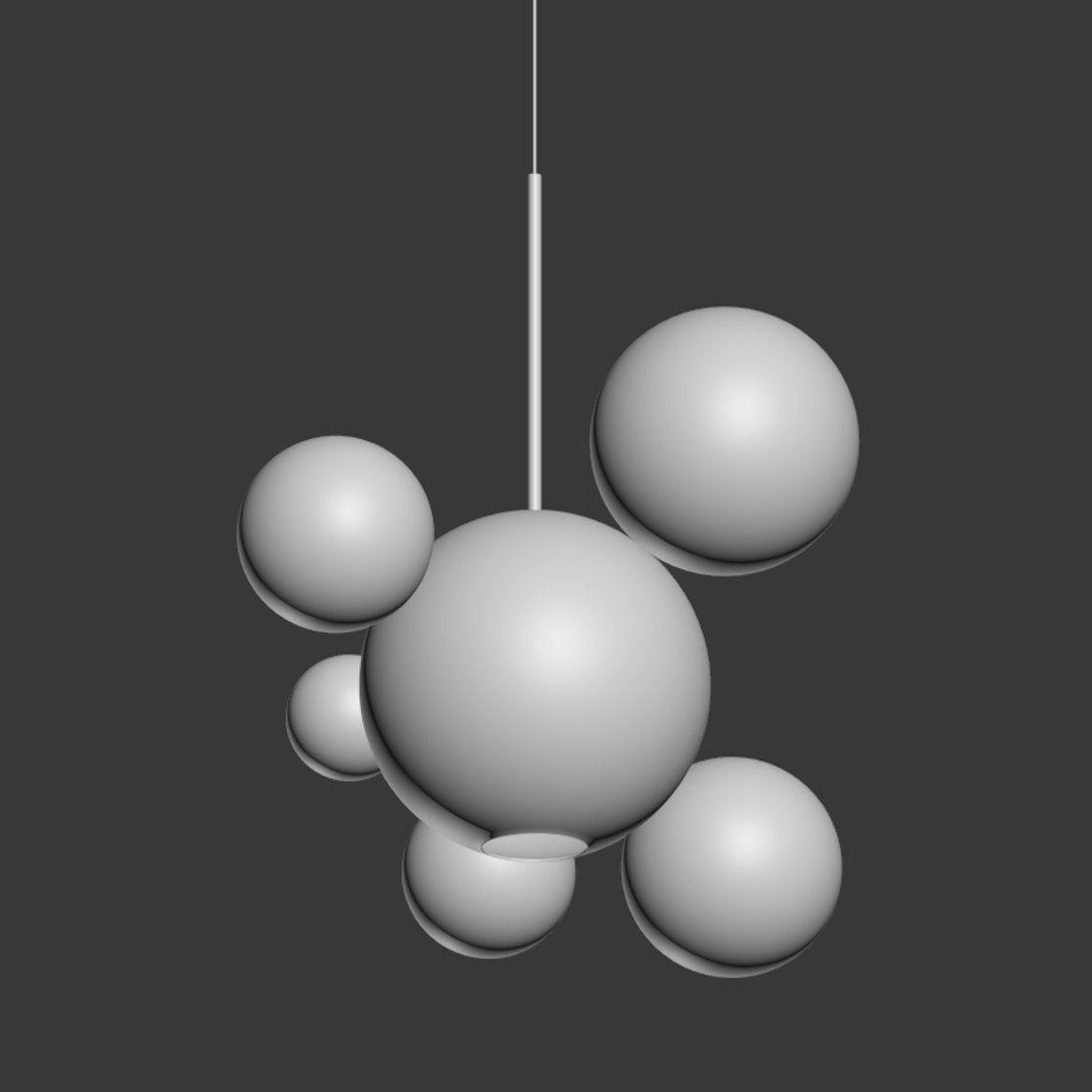 Suspension light giopato coombes 3D model - TurboSquid 1572264