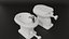 Bathroom Decor Set Elegant Sink and Toilet
