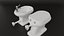 Bathroom Decor Set Elegant Sink and Toilet