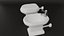 Bathroom Decor Set Elegant Sink and Toilet