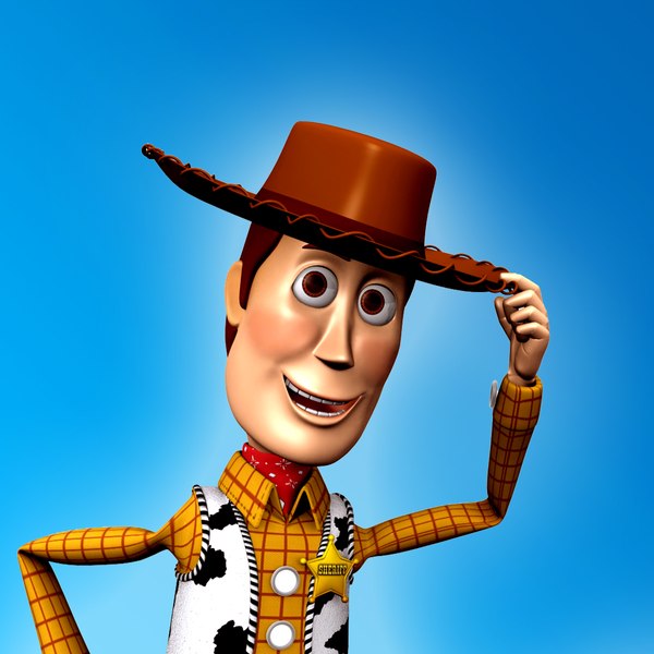 modelo 3d Sheriff Woody TurboSquid 815820