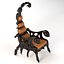 Photorealistic Scorpion Chair