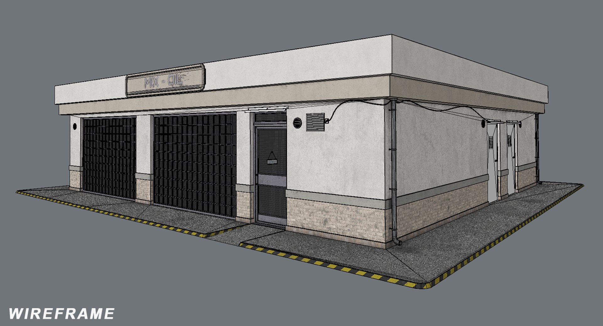 3D ready building gas station model https://p.turbosquid.com/ts-thumb/6I/oJv9RE/jqqvSKba/wireframe/png/1554982879/1920x1080/fit_q87/2068fb278117bb741124b5d4a13432bb0442cdf1/wireframe.jpg