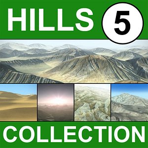 3dsmax hills landscape terrain