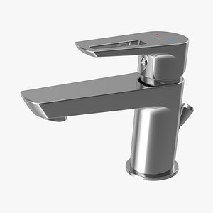 Washbasin Faucet Cersanit MILLE 3D model