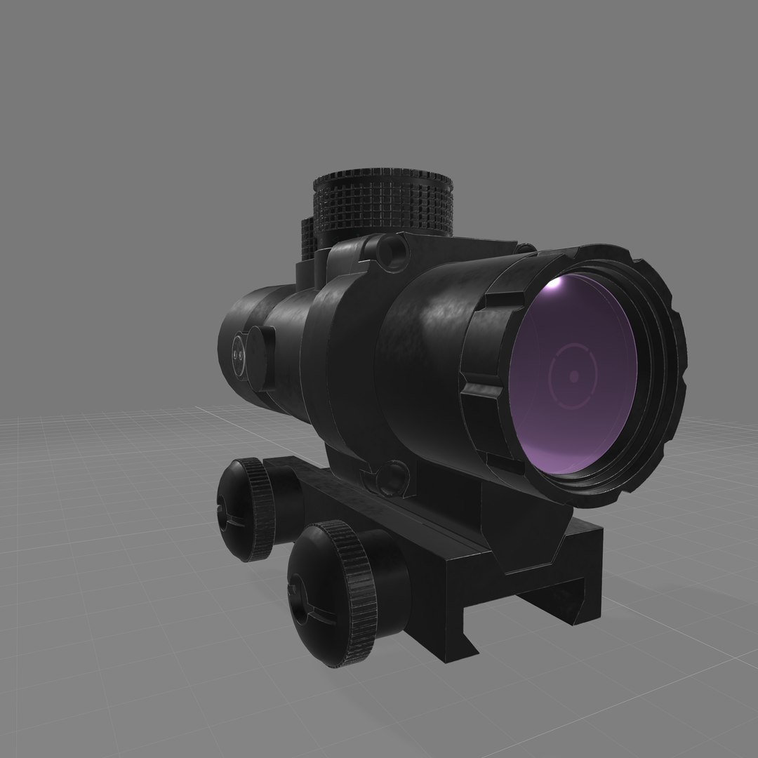Realistic 2x Scope 3D model https://p.turbosquid.com/ts-thumb/6I/x7PBhU/Sj/2x_scope/jpg/1739870860/1920x1080/fit_q87/88c0b3a4b6f4eca547e8dc6060bb7f80293bff77/2x_scope.jpg