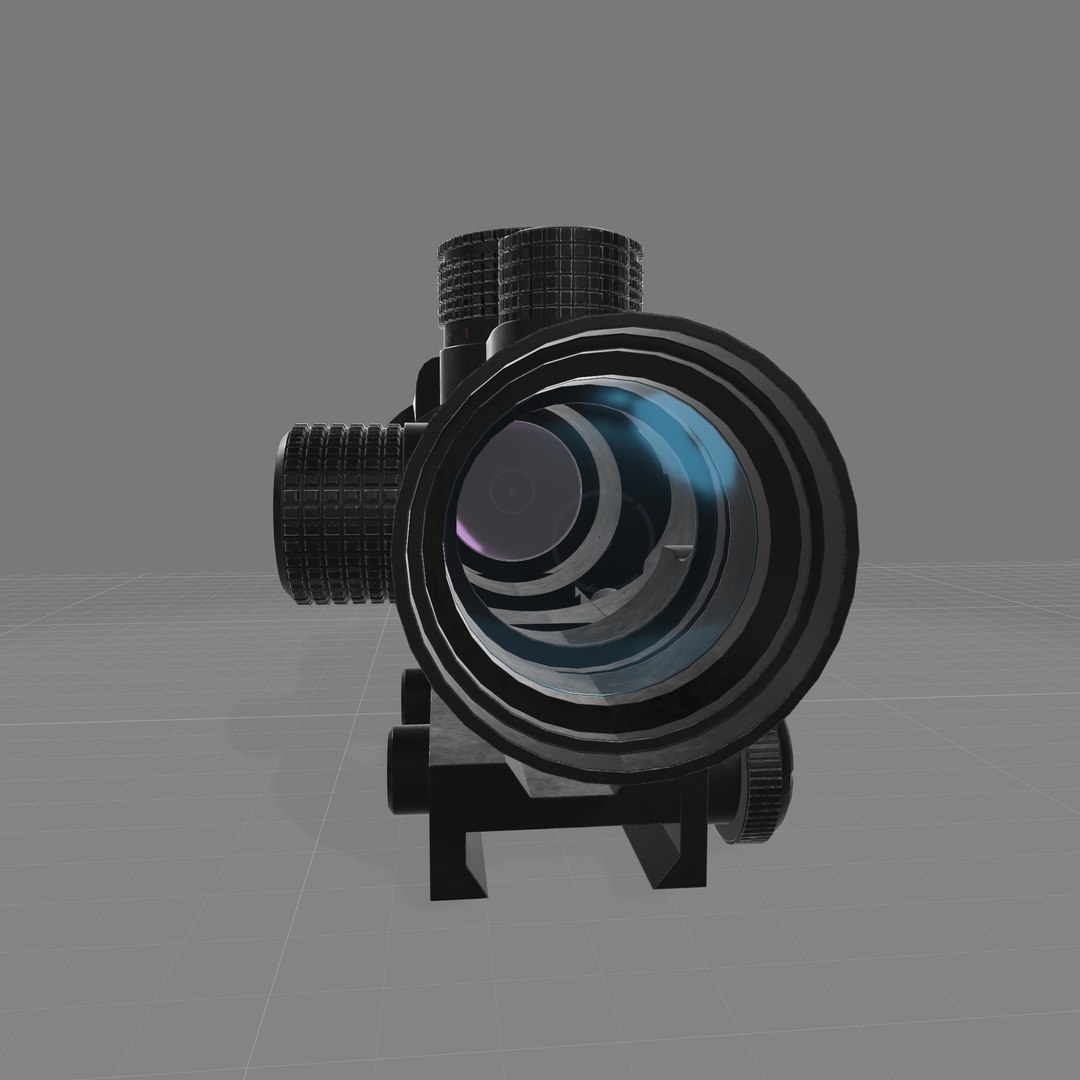 Realistic 2x Scope 3D model https://p.turbosquid.com/ts-thumb/6I/x7PBhU/T1/2x_scope015/jpg/1739870866/1920x1080/fit_q87/d1998644e385c1fab8f0f4fa6ffb92af96f3d862/2x_scope015.jpg