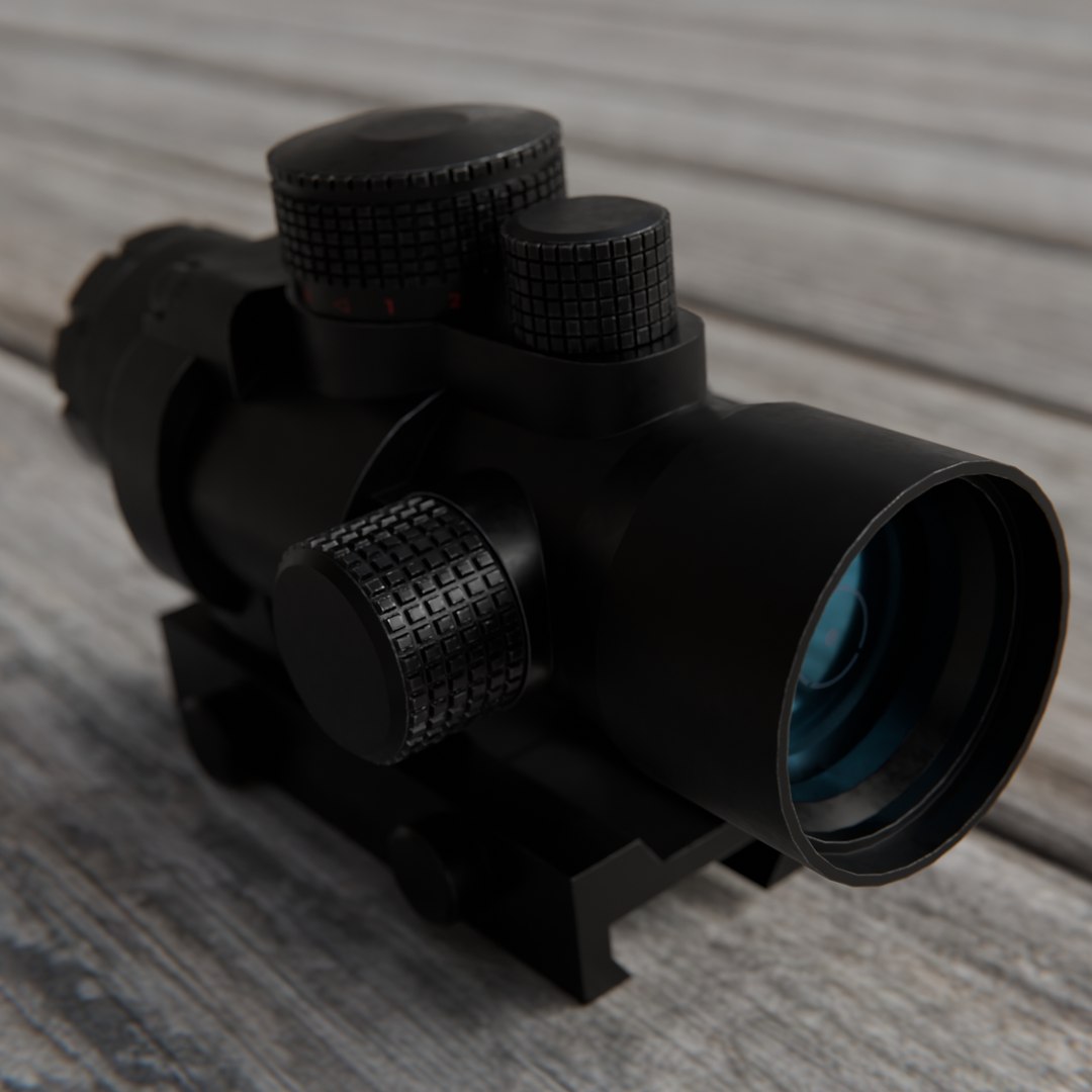 Realistic 2x Scope 3D model https://p.turbosquid.com/ts-thumb/6I/x7PBhU/Xc/00scop615ll6545es_0/jpg/1739870851/1920x1080/fit_q87/b9a25f81a8054dfde5a8df6bc3438940584619bb/00scop615ll6545es_0.jpg