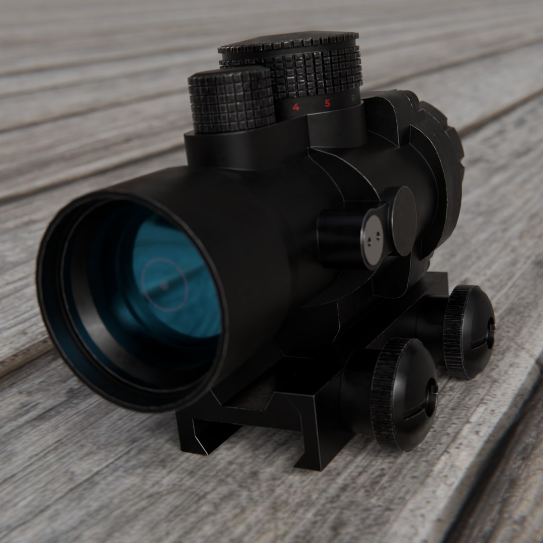 Realistic 2x Scope 3D model https://p.turbosquid.com/ts-thumb/6I/x7PBhU/rl/00scop6156545es_0/png/1739870876/1920x1080/fit_q87/6cfa3db24fc540c80512f02c34a1fbf4f03c387e/00scop6156545es_0.jpg