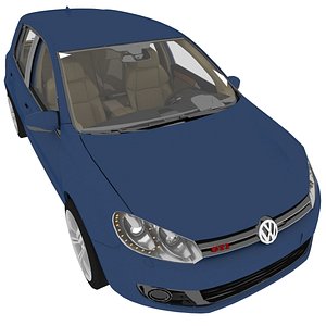 3D model volkswagen golf