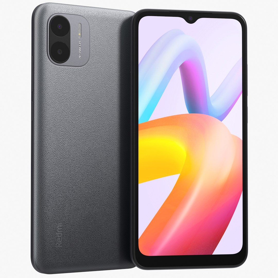 3D Xiaomi Redmi A2 Black model - TurboSquid 2093497