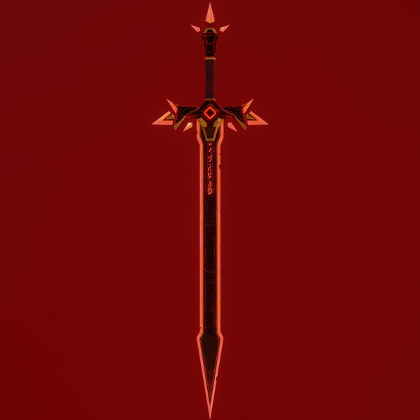demon sword drawings