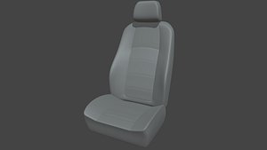 3D Car Seat 011 model