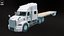 3D Flatbed Semi Truck and Forklift Bundle(1)