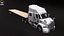 3D Flatbed Semi Truck and Forklift Bundle(1)