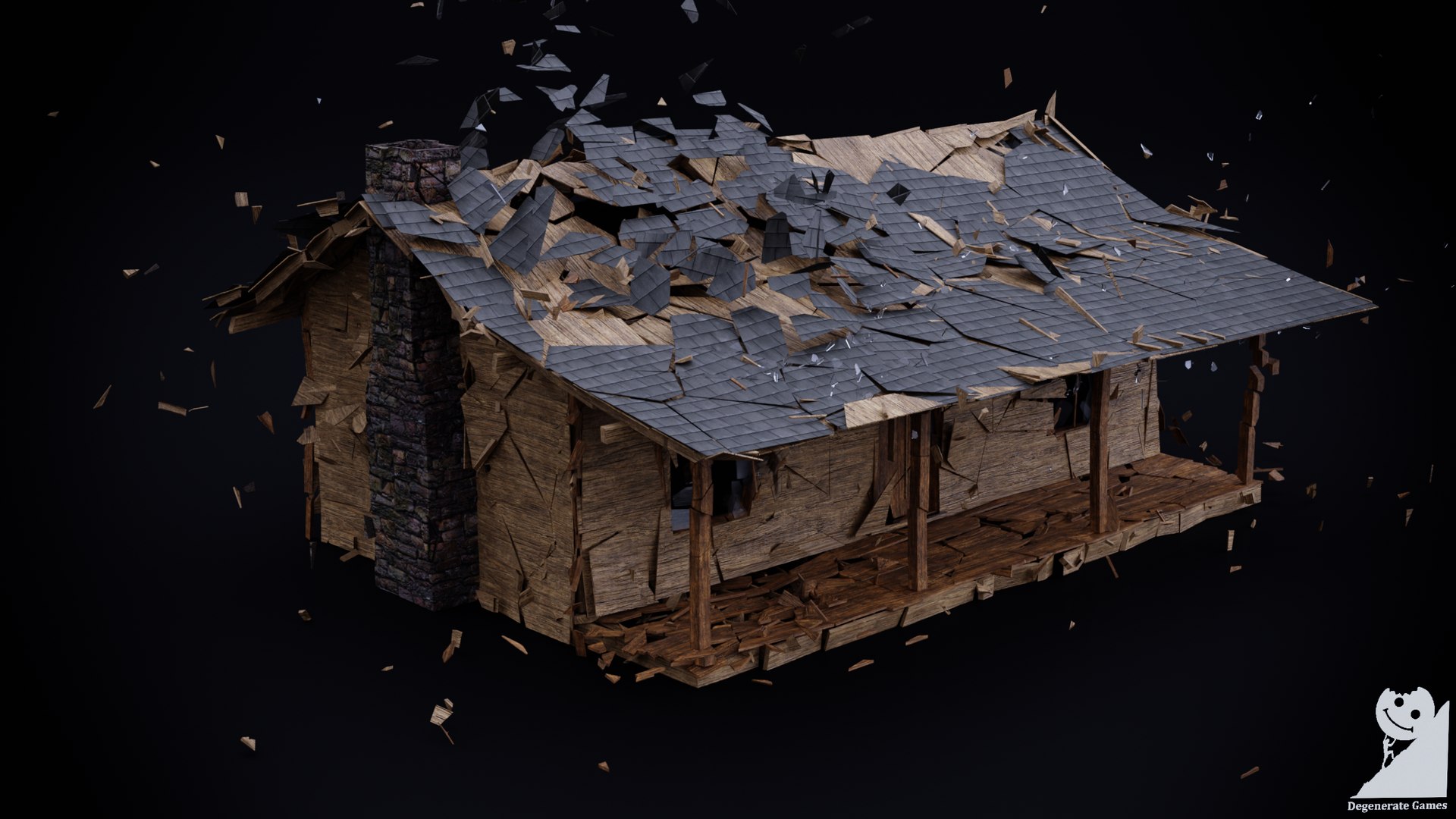 Building Animation Explosion Model - TurboSquid 1648462