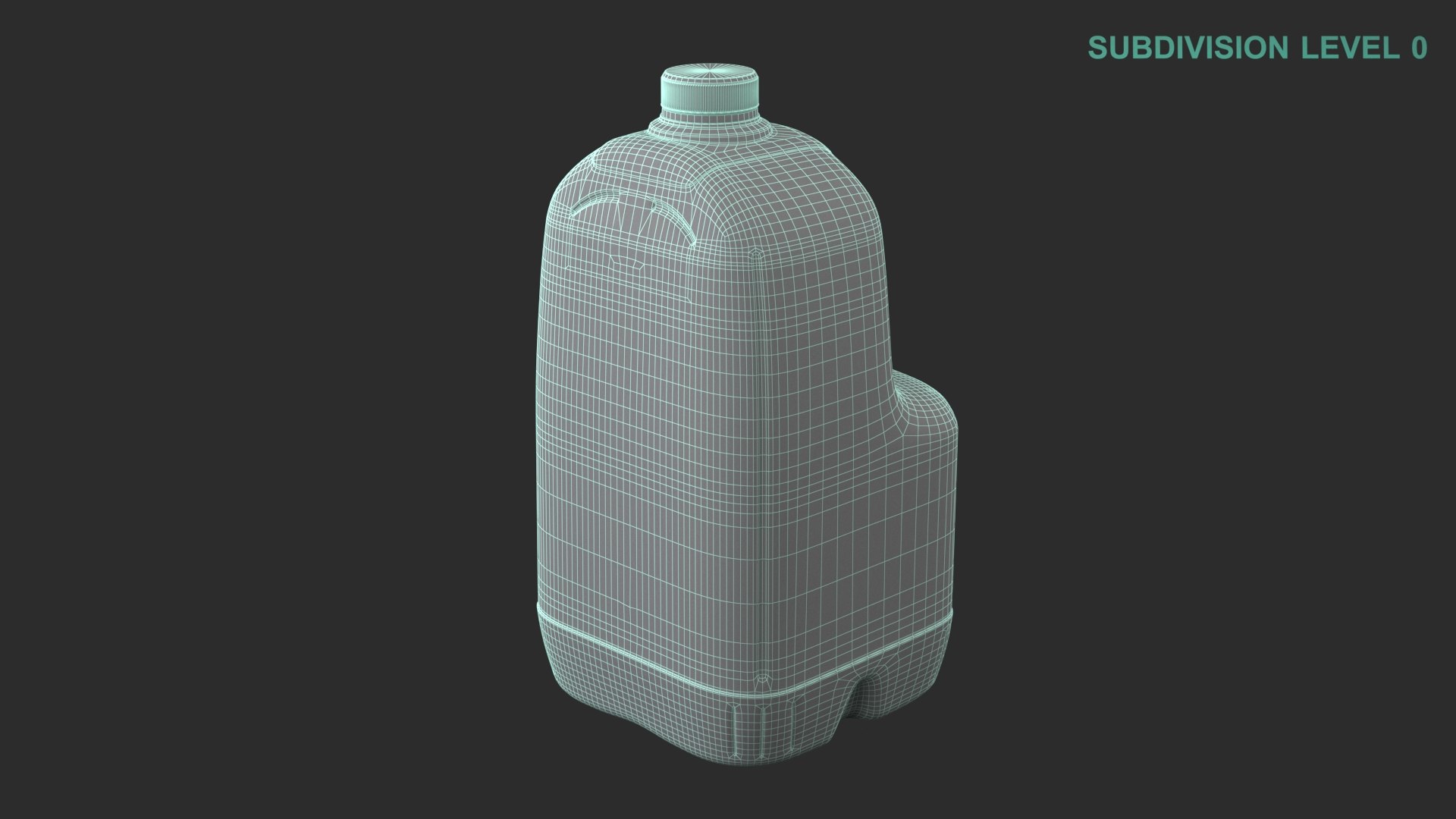 Milk jug - 3D - TurboSquid 1155771