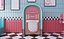 Retro Diner Exterior and Interior